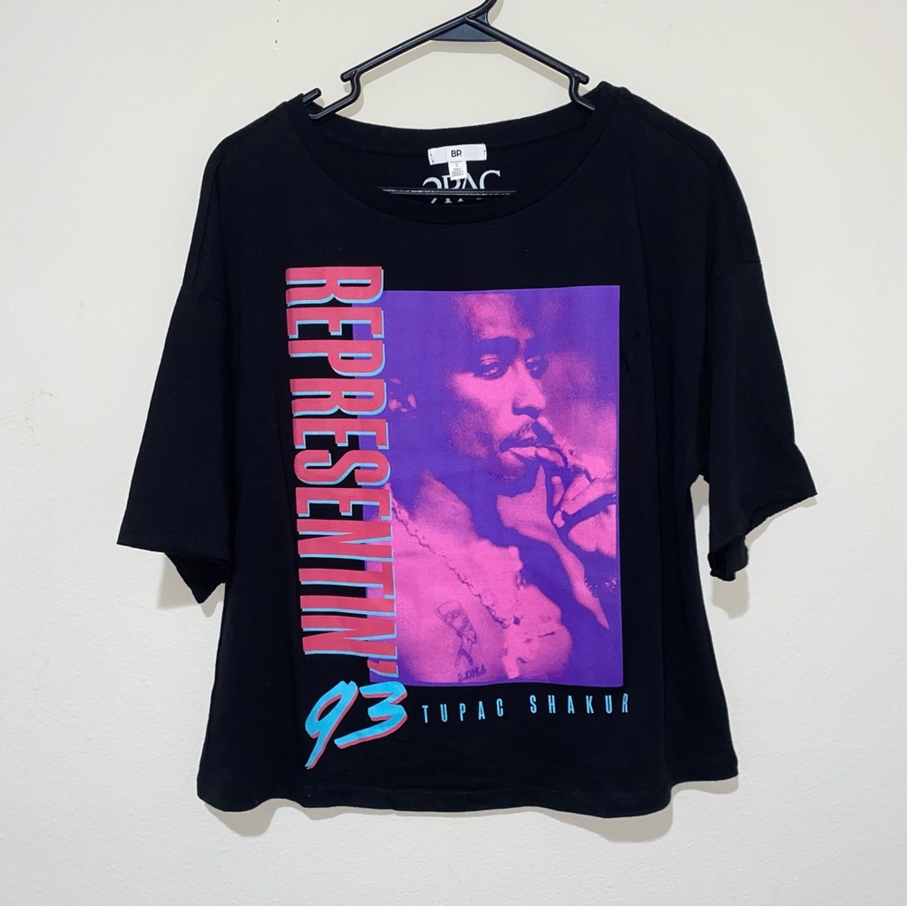 Vintage Womens Tupac Representin’ 93’ Graphic Print T Shirt Sz S